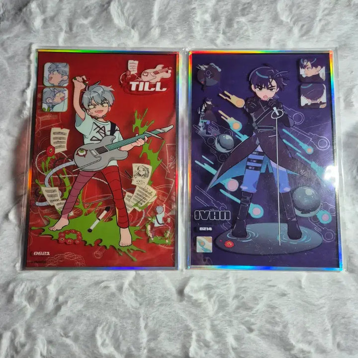 [BUNJANG] Alien Stage A-Stage New Year Acrylic Board Mijoo Sua Til Ivan Bundle Set / 에일리언 스테이지 에이스테 신년 아크릴 보드 미지 수아 틸 이반 일괄