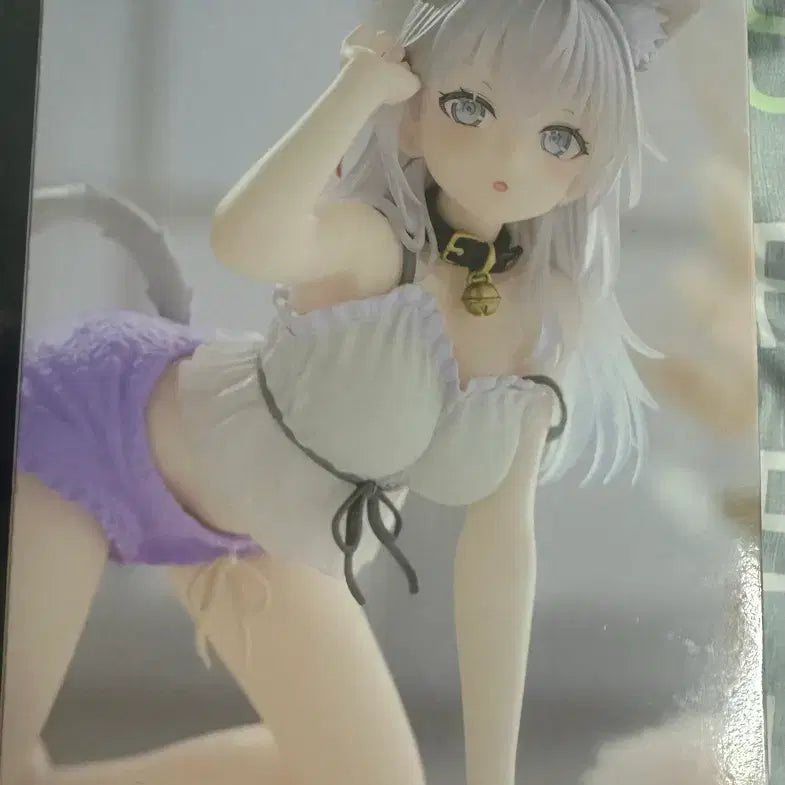 [BUNJANG] Taito Desktop Cute Arya Figure Roomwear Ver. (Sealed) / 미개봉 타이토 아랴 데스크탑 큐트 아랴양 피규어 룸웨어 러시부끄 고양이귀
