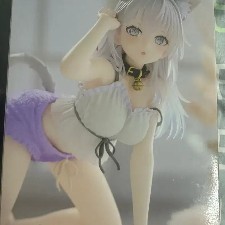 [BUNJANG] Taito Desktop Cute Arya Figure Roomwear Ver. (Sealed) / 미개봉 타이토 아랴 데스크탑 큐트 아랴양 피규어 룸웨어 러시부끄 고양이귀