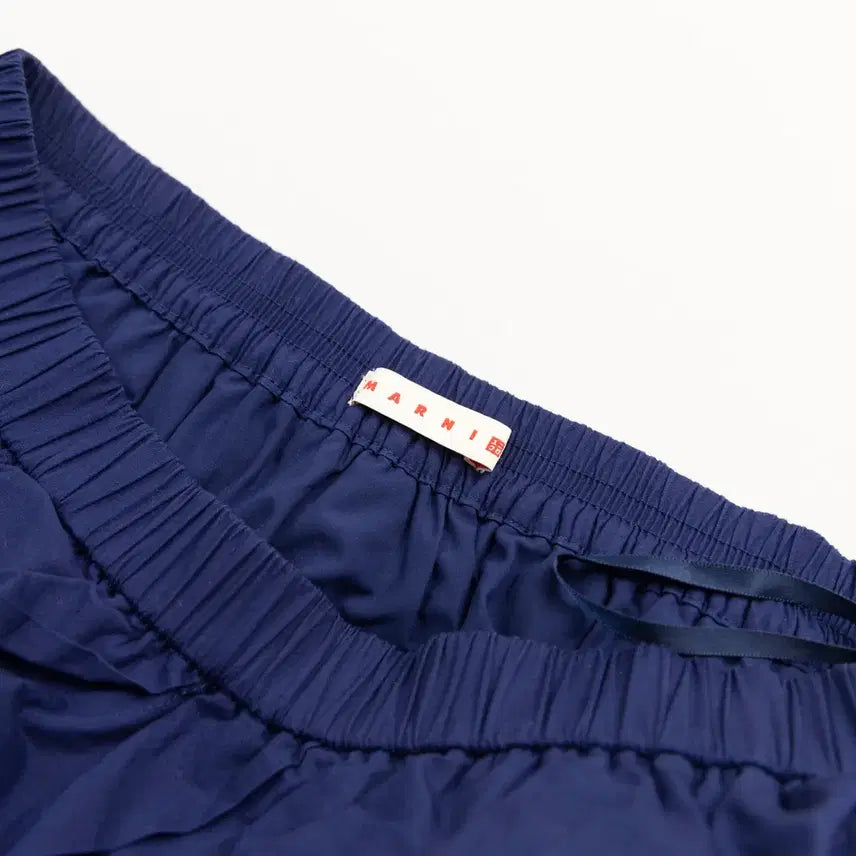 [BUNJANG] Marni Balloon Skirt Navy L / 마르니 벌룬 스커트 네이비 L