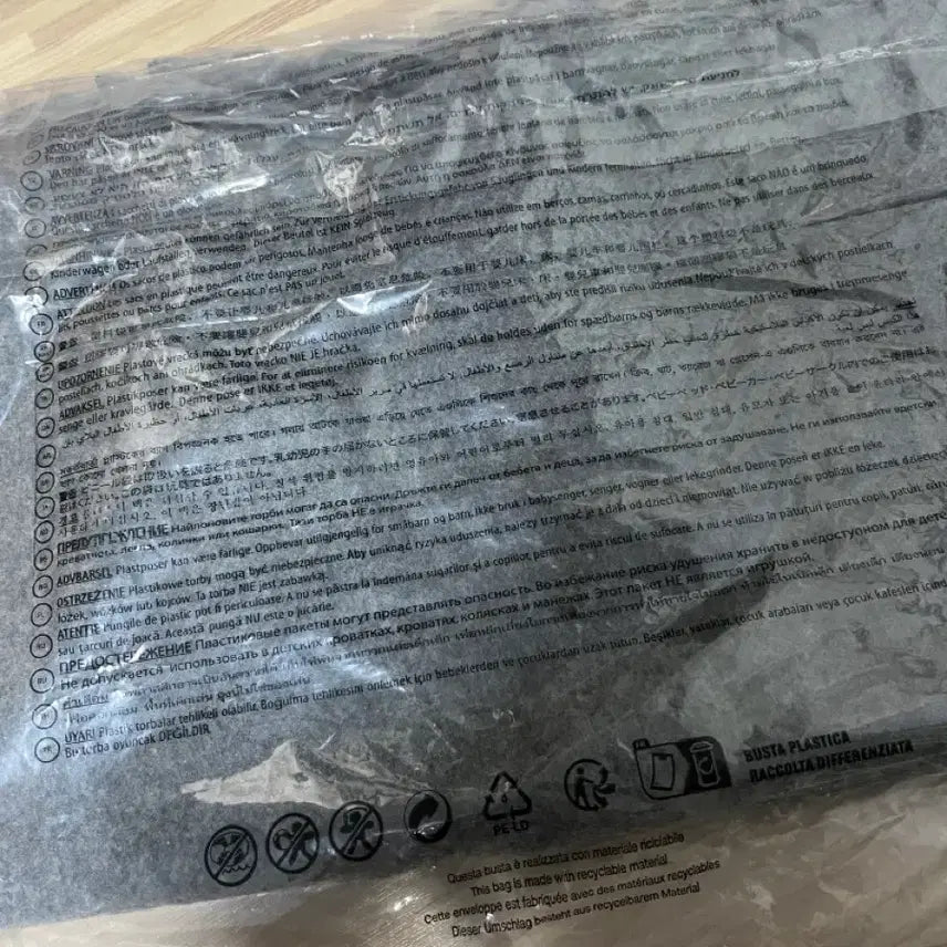 [BUNJANG] Polo Ralph Lauren Grey Scarf - Unsealed / 폴로 머플러 그레이 미개봉 새상품