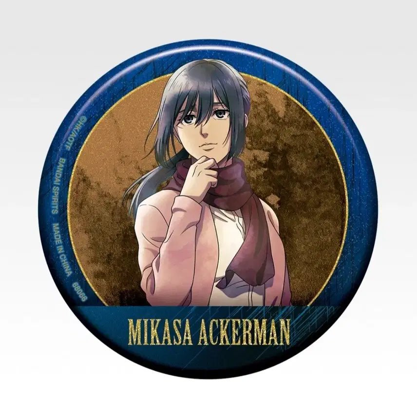 [BUNJANG] Attack on Titan Ichiban Kuji Can Badge Bundle Set (Sealed) / (미개봉, 현물) 진격의거인 각자의결의 제일복권 캔뱃지 일괄