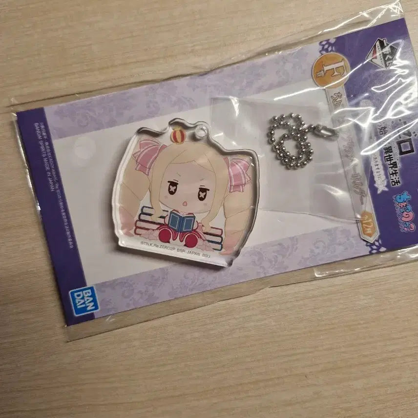 [BUNJANG] Re:Zero Beatrice Keychain (Sealed) / (미개봉) 리제로 쿠지 베아트리스 키링 판매!