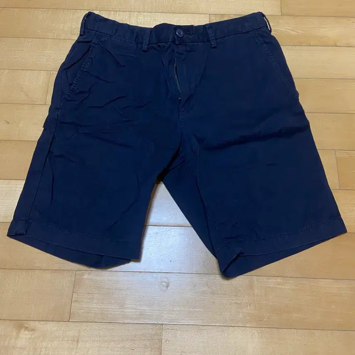 [BUNJANG] Uniqlo Cotton Shorts Navy Size S / 유니클로 면 쇼츠 S
