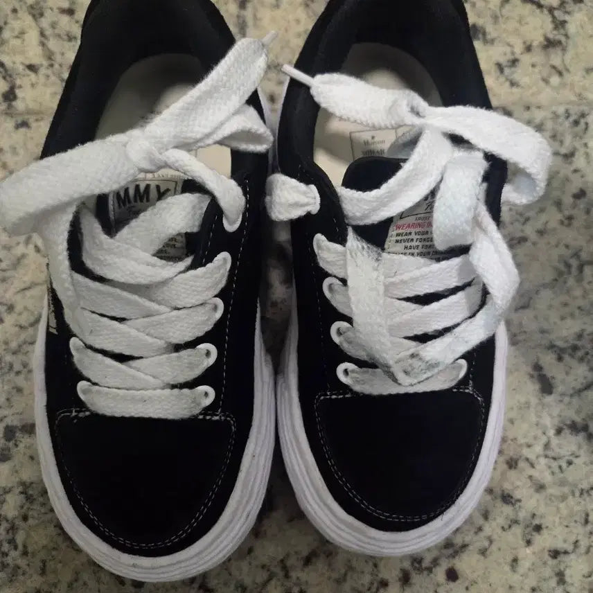[BUNJANG] Maison Mihara Yasuhiro Oliver OG Sole Canvas Low Top Sneakers Black Size 38 / 야스히로 올리버 38