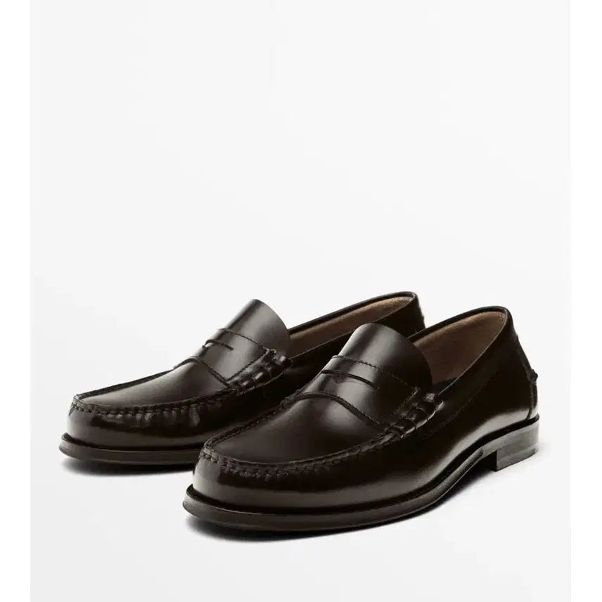 [BUNJANG] Massimo Dutti Leather Loafers / 마시모두띠 로퍼
