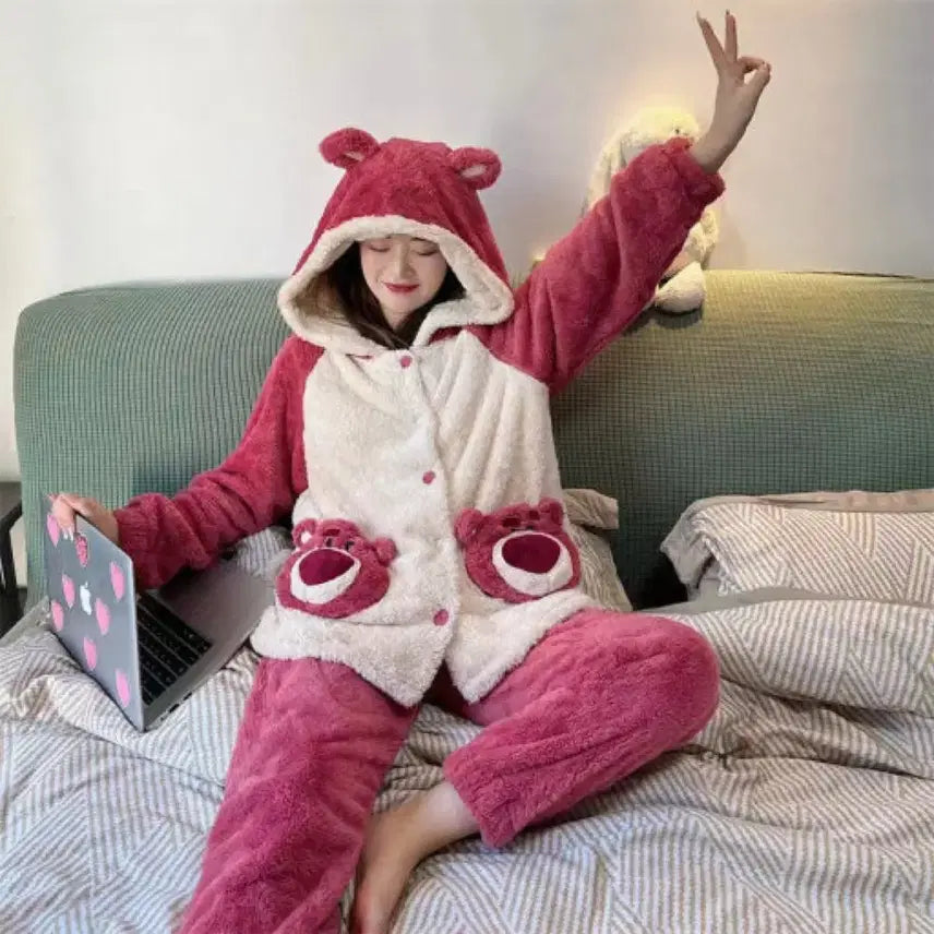 [BUNJANG] Lotso Sleep Pajama Set / 랏소 수면잠옷 세트