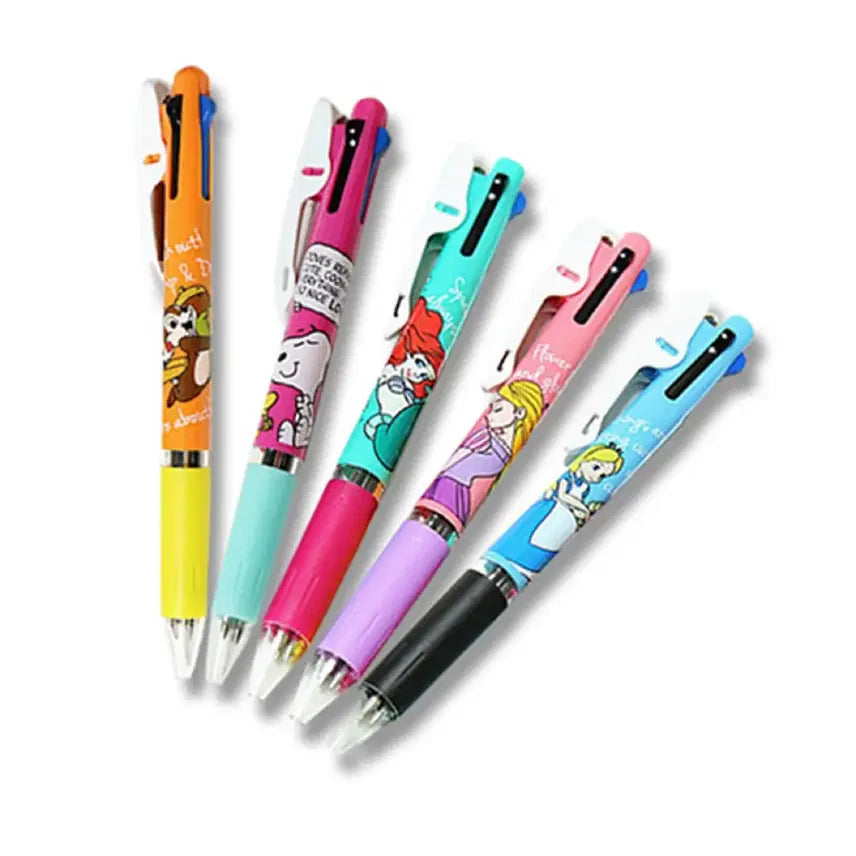 [BUNJANG] Jetstream Disney Collaboration Limited Edition 3-Color Ballpoint Pen - Rapunzel / 제트스트림 디즈니 콜라보 리미티드 에디션 다색볼펜 3색 라푼젤