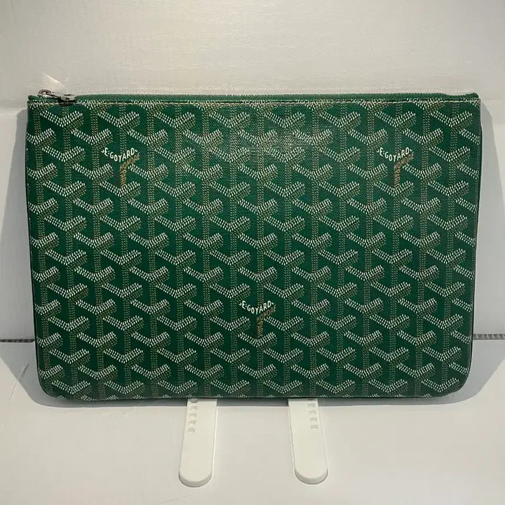 [BUNJANG] Goyard Senat MM Clutch Green / 고야드 세나mm 그린 클러치