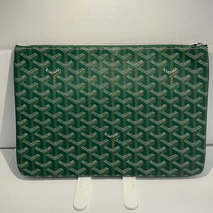 [BUNJANG] Goyard Senat MM Clutch Green / 고야드 세나mm 그린 클러치