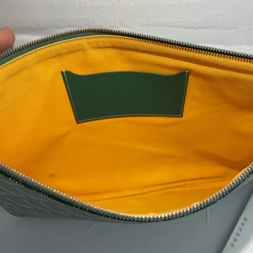 [BUNJANG] Goyard Senat MM Clutch Green / 고야드 세나mm 그린 클러치