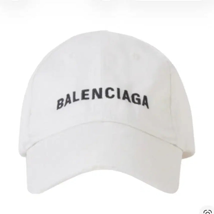 [BUNJANG] Balenciaga Glow in the Dark Baseball Cap L White / 발렌시아가 볼캡 화이트 새상품