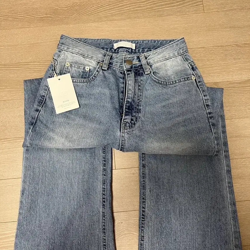 [BUNJANG] JOOD Brush Denim Jeans Light Blue XS / 쥬드마켓 (JOOD) 브러쉬 데님 연청 xs