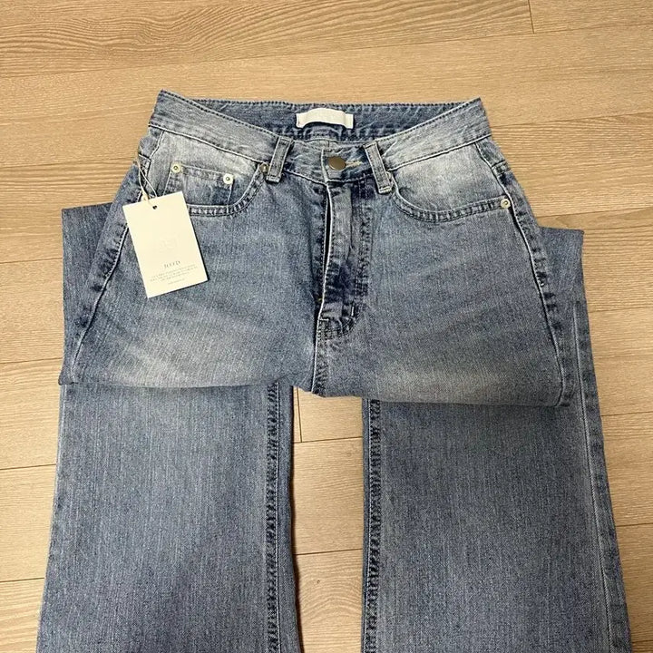 [BUNJANG] JOOD Brush Denim Jeans Light Blue XS / 쥬드마켓 (JOOD) 브러쉬 데님 연청 xs