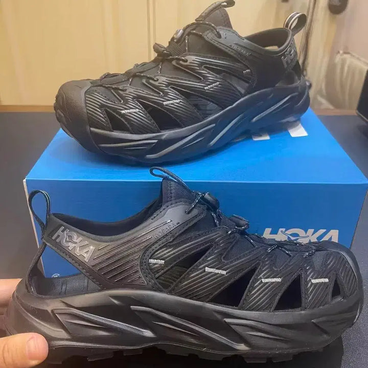 [BUNJANG] Hoka Hopara Black Castle Rock Sandals (265mm) / 호카 호파라 블랙 캐슬 락 265MM