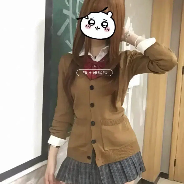 [BUNJANG] Japanese School Uniform Set Graduation Photos Rental / jk 갸루 일본교복 졸업사진 옷 대여