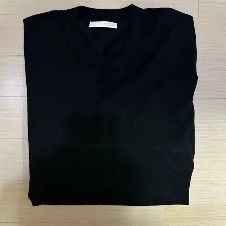[BUNJANG] Zara Fluid Knit T-Shirt Black M / 자라 플루이드 니트 티셔츠 블랙 m
