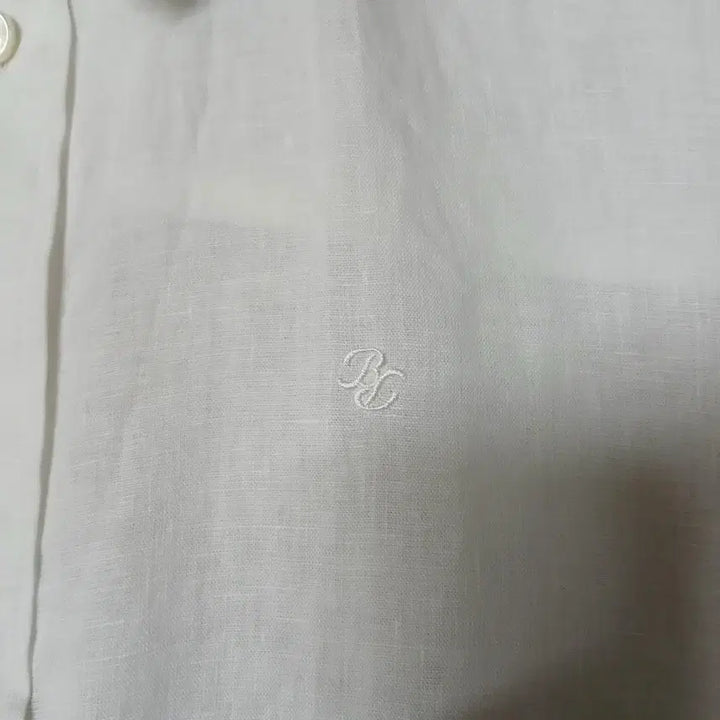 [BUNJANG] Beanpole Ladies Linen Short Sleeve Shirt / BEANPOLE 빈폴레이디스 로고 마 린넨 여성 셔츠 남방 반팔