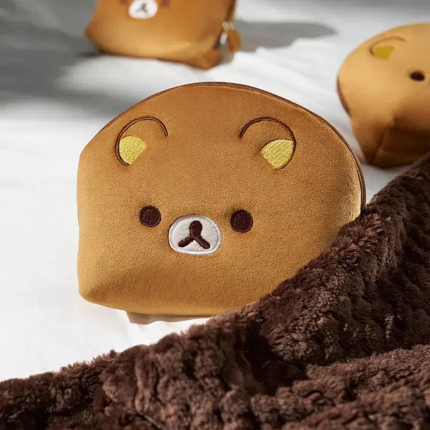 [BUNJANG] Rilakkuma Korilakkuma Half Moon Pouch Bundle Set / cgv 리락쿠마 코리락쿠마 반원 파우치 일괄 양도 판매