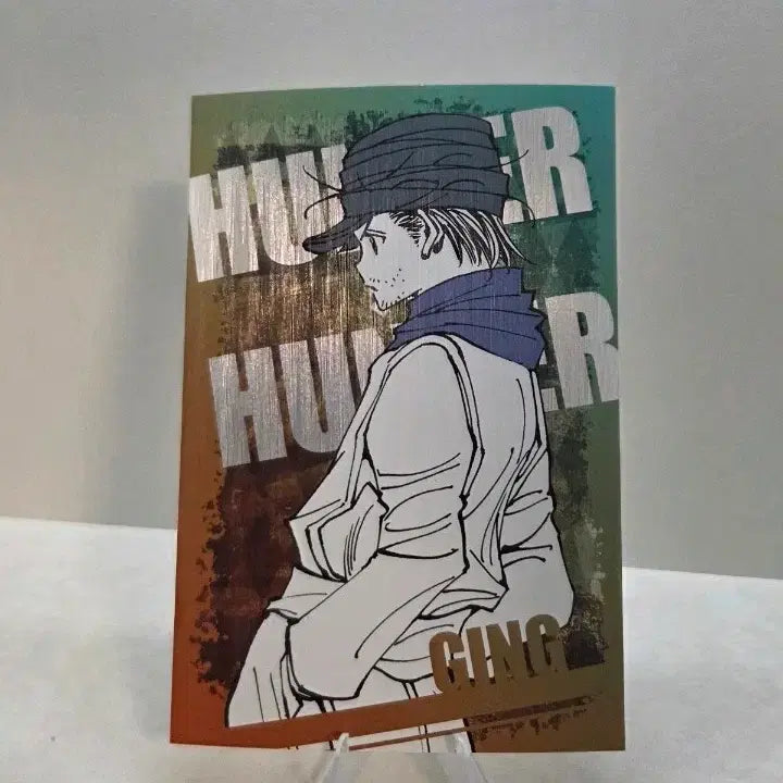 [BUNJANG] Hunter x Hunter Original Art Metal Postcard - Jin / 헌터x헌터 원화 메탈엽서 진