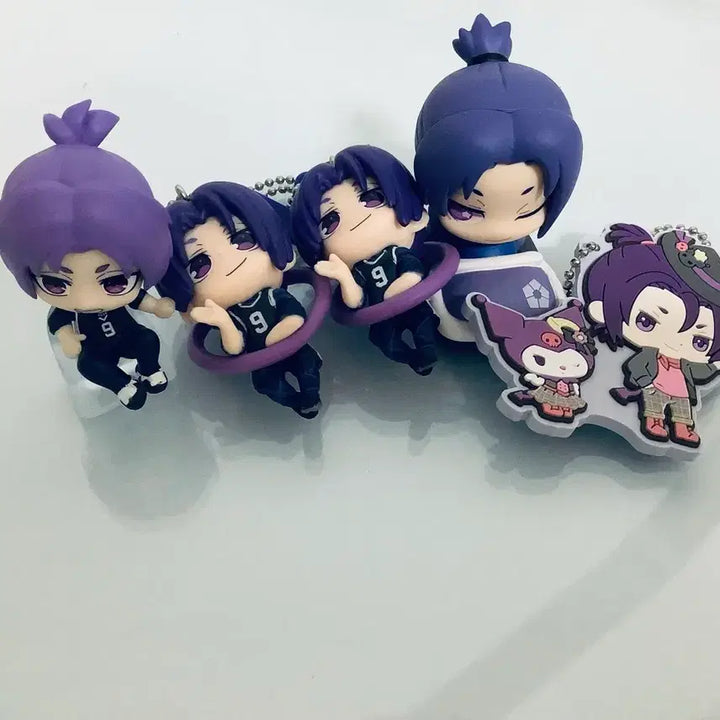 [BUNJANG] Blue Lock Mikage Reo Gacha Keychain Bundle Set / 블루록 미카게 레오 가챠 키링 일괄