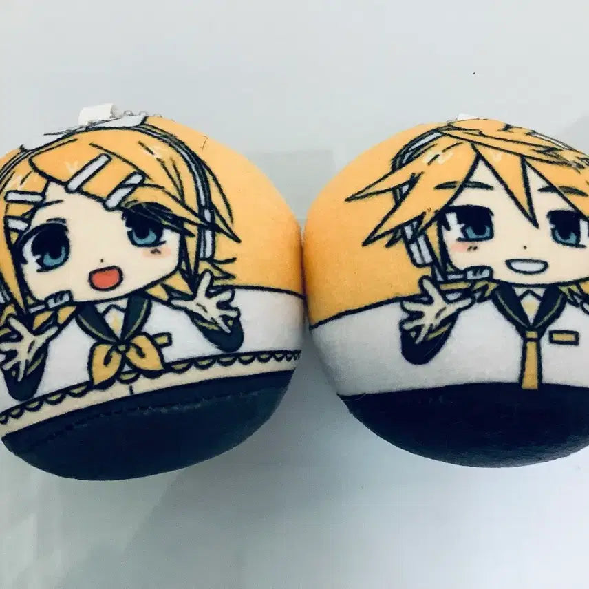[BUNJANG] Vocaloid Kagamine Rin Len Plush Keychain Set / 보컬로이드 보카로 카가미네 린 렌 인형 누이키링