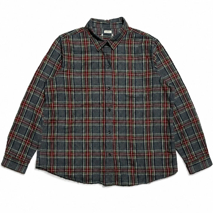 [BUNJANG] L.L.Bean Flannel Check Shirt / USA 미국 빈티지 Y2K 아메카지 워크웨어 엘엘빈 플란넬 체크 셔츠