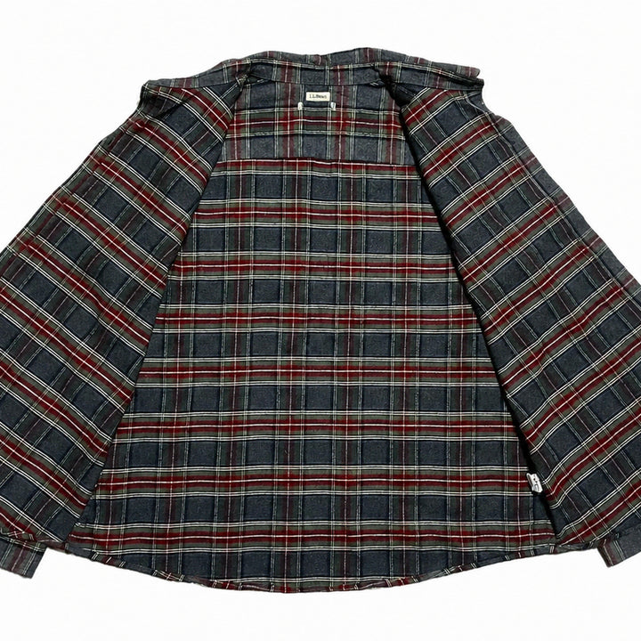 [BUNJANG] L.L.Bean Flannel Check Shirt / USA 미국 빈티지 Y2K 아메카지 워크웨어 엘엘빈 플란넬 체크 셔츠