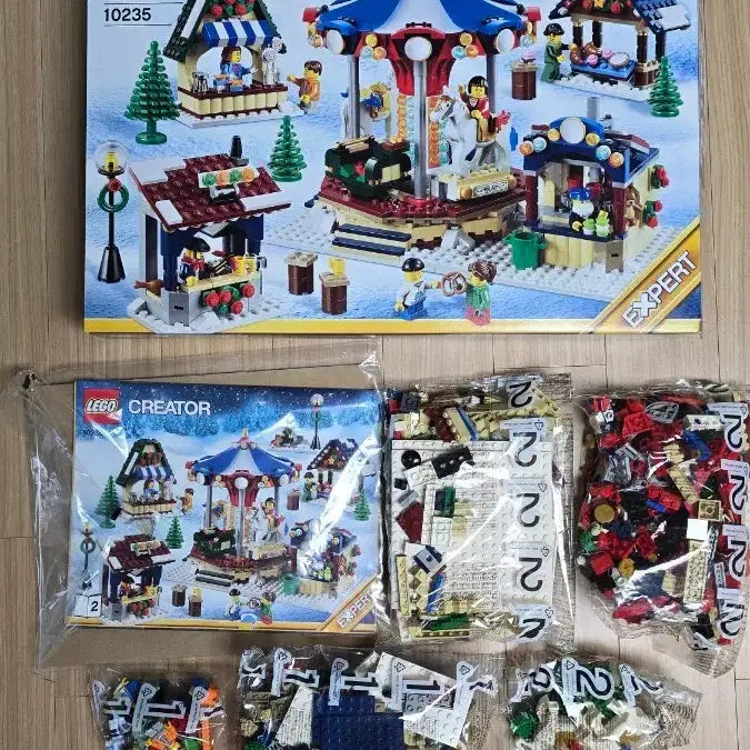 [BUNJANG] LEGO Creator 10235 Winter Village Market / 레고 크리에이터 10235 회전목마 중고
