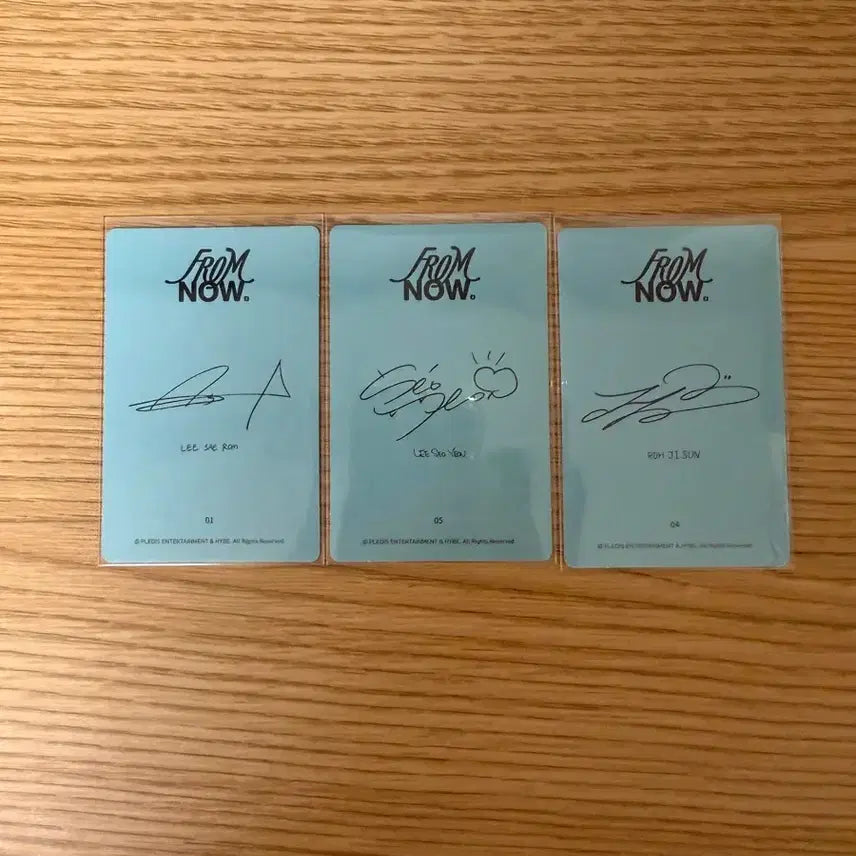 [BUNJANG] fromis_9 From Now Bundle Set Photocard / 프로미스나인 프롬나우포카 일괄