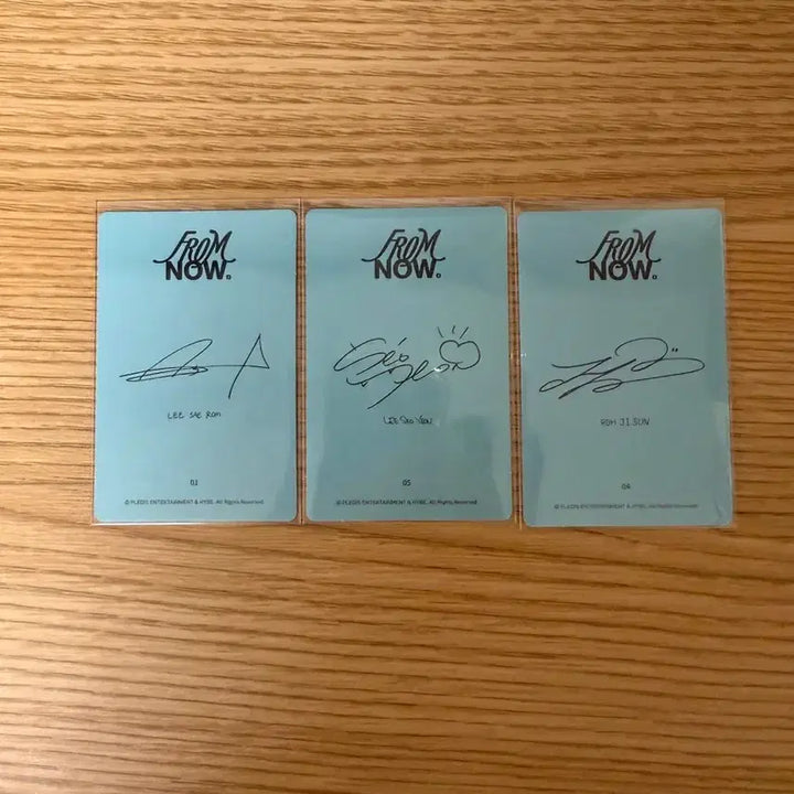 [BUNJANG] fromis_9 From Now Bundle Set Photocard / 프로미스나인 프롬나우포카 일괄