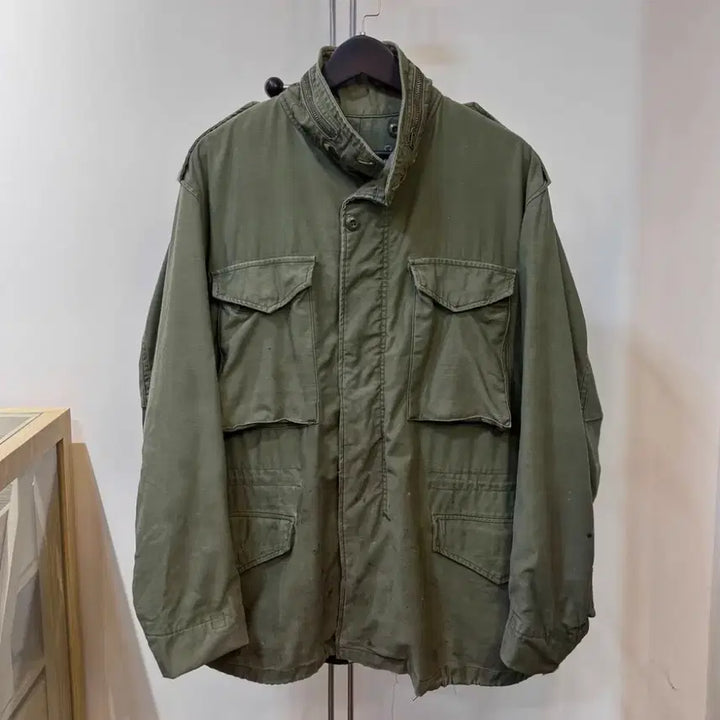 [BUNJANG] 1980s M-65 Original US Military Field Jacket / 80s M-65 오리지널 미군  필드 자켓