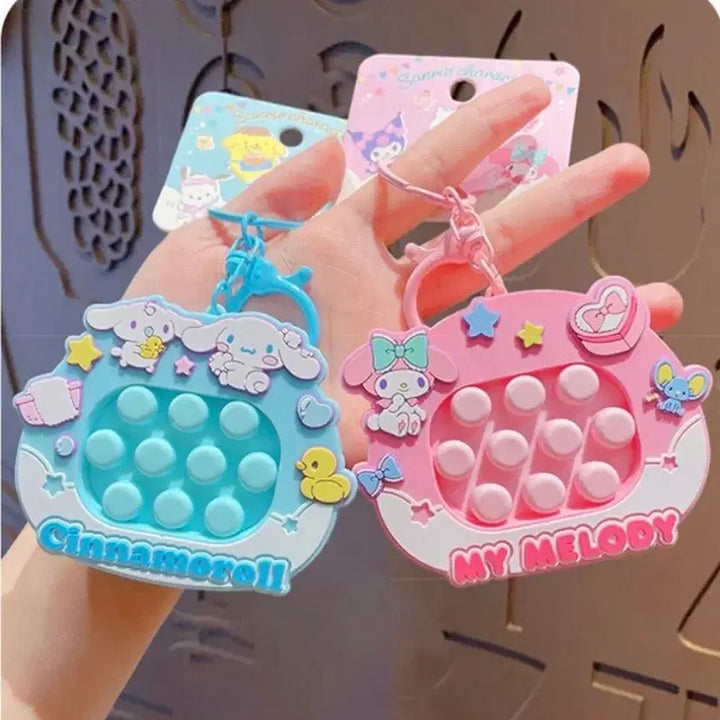 [BUNJANG] Sanrio Push Pop Game Keychain / 산리오 푸쉬팝 게임 키링 팝니다~