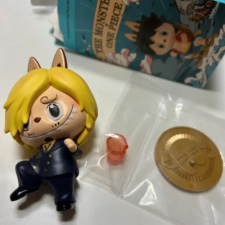 [BUNJANG] One Piece Labubu Collaboration Figure Sanji / 원피스 라부부 콜라보 피규어 상디
