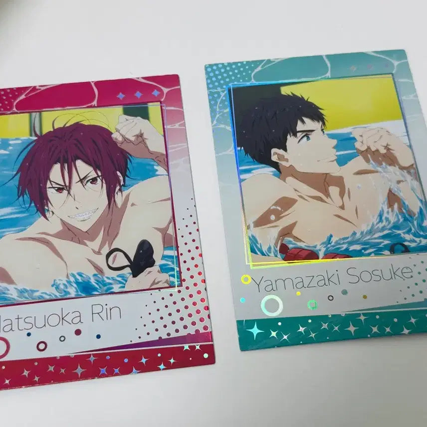 [BUNJANG] FREE! Matsuoka Rin &amp; Yamazaki Sousuke Bundle Set Photocard / 일괄)프리 FREE! 포토카드 마츠오카 린 야마자키 소스케