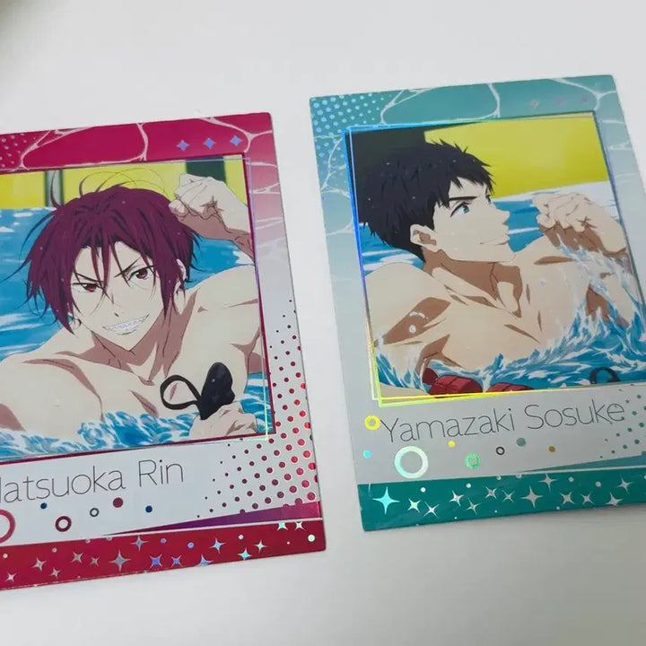 [BUNJANG] FREE! Matsuoka Rin &amp; Yamazaki Sousuke Bundle Set Photocard / 일괄)프리 FREE! 포토카드 마츠오카 린 야마자키 소스케