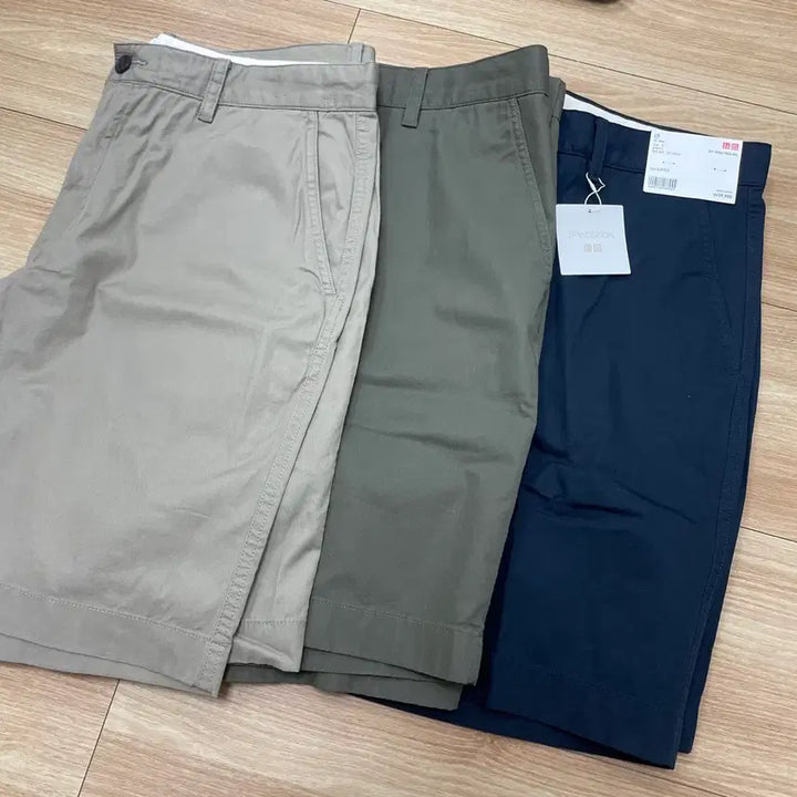 [BUNJANG] Uniqlo JWA Chino Shorts Bundle (XL) / (새제품)유니클로 JWA치노쇼트팬츠 3종(묶음판매) XL