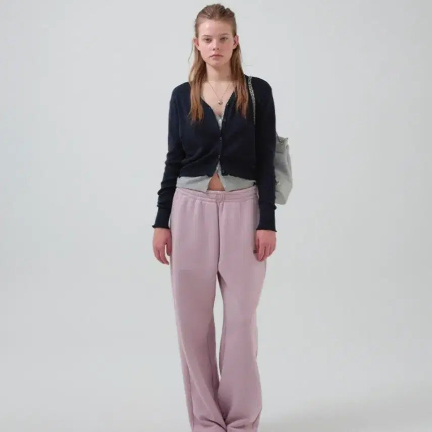 [BUNJANG] TheBarnet Eyelet Cardigan and Camisole Set Navy / 더바넷 아일렛 가디건 나시 세트 네이비(F)