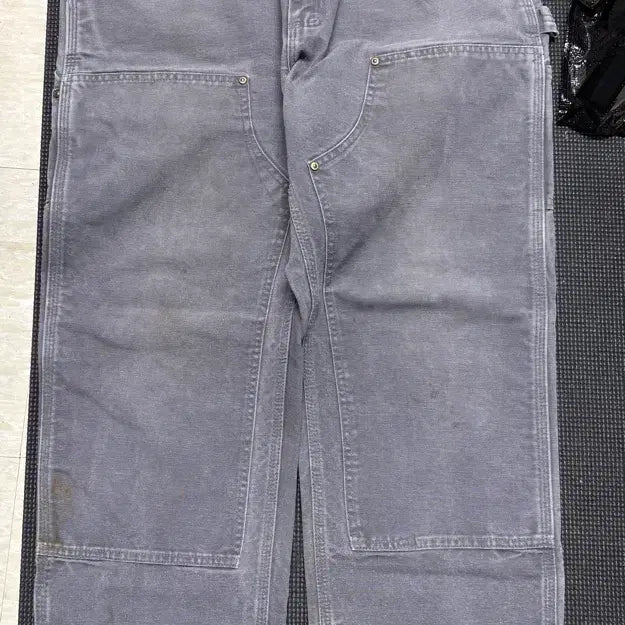 [BUNJANG] Carhartt Vintage Double Knee Pants Grey / 칼하트 빈티지 더블니 gvl 그레이