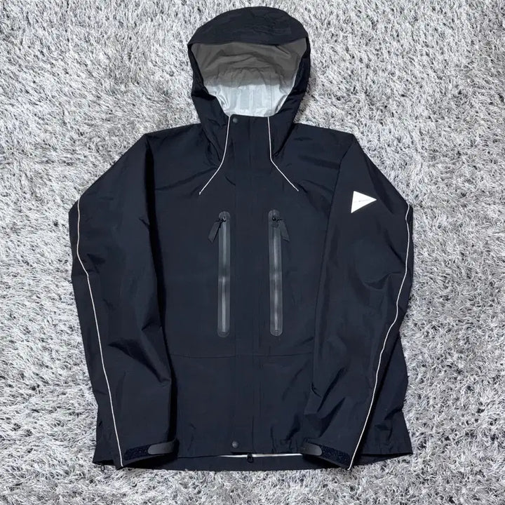 [BUNJANG] And Wander 2.5L Hiker Rain Jacket Black M / 앤드 원더 2.5L 하이커 레인 자켓 블랙 M