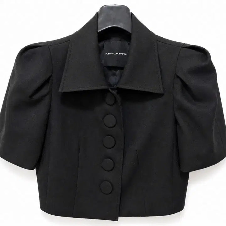 [BUNJANG] AvouAvou Cropped Short-Sleeve Jacket / 아보아보 avouavou 크롭 반팔 자켓 판매(2)