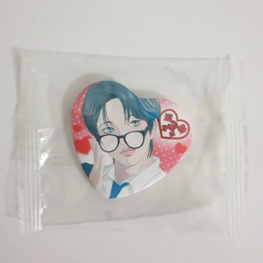 [BUNJANG] NCT WISH Riku Heart Badge Pinbutton / 엔시티위시 리쿠 뱃지 핀버튼 하트 생카 굿즈 비공굿