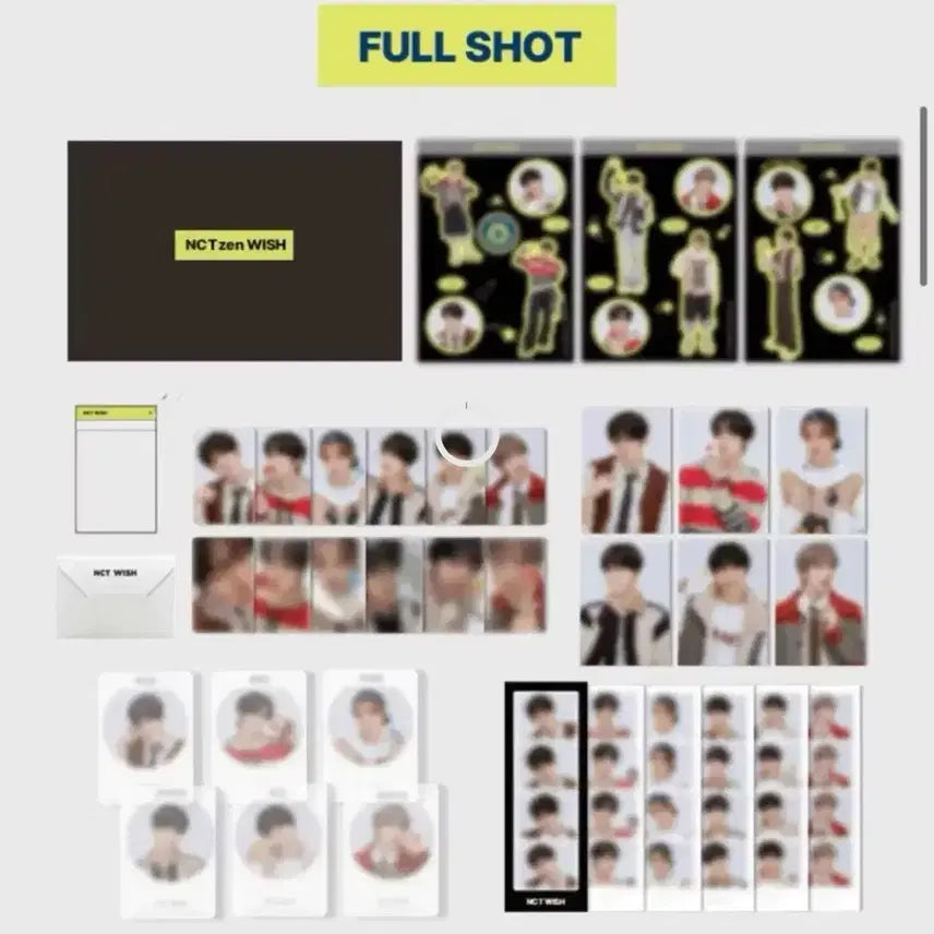 [BUNJANG] NCT WISH Membership Kit Sion Riku Yushi Jaehee Ryo Sakuya / 엔시티위시 멤버쉽 키트 판매 시온 리쿠 유우시 재희 료 사쿠야