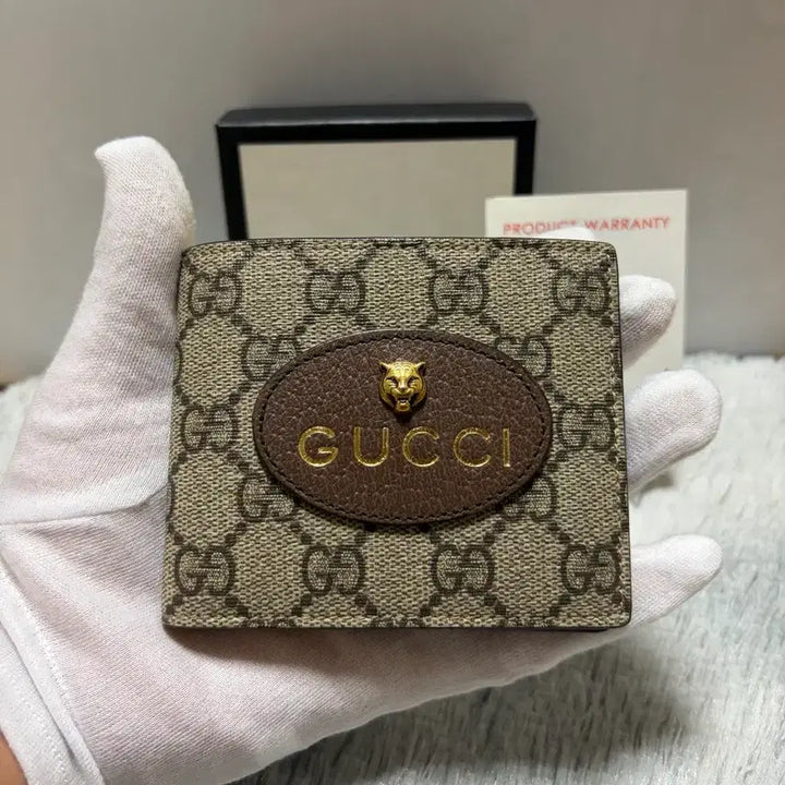 [BUNJANG] Gucci GG Neo Supreme Bi-fold Wallet / (정품)(풀구성) 구찌 GG 네오 수프림 반지갑