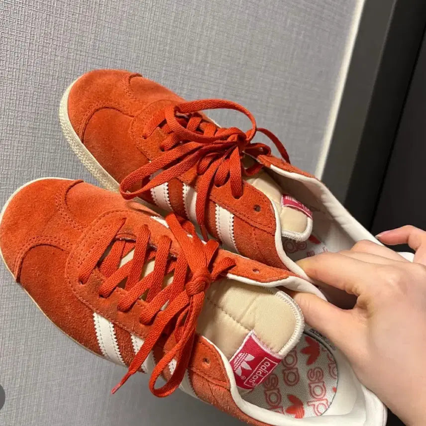 [BUNJANG] Adidas Gazelle Free Love Red Off White / (275)새상품 아디다스 가젤 프리러브 레드 오프 화이트