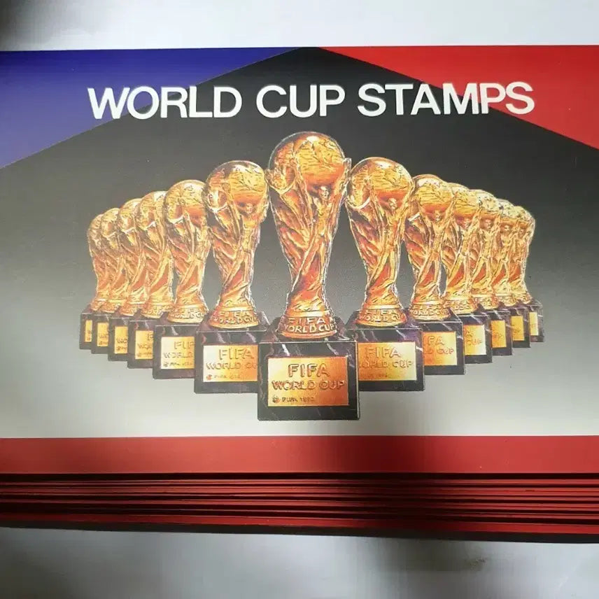 [BUNJANG] 14-Volume FIFA World Cup Commemorative Stamp Set / 월드컵 기념 우표 세트 14권