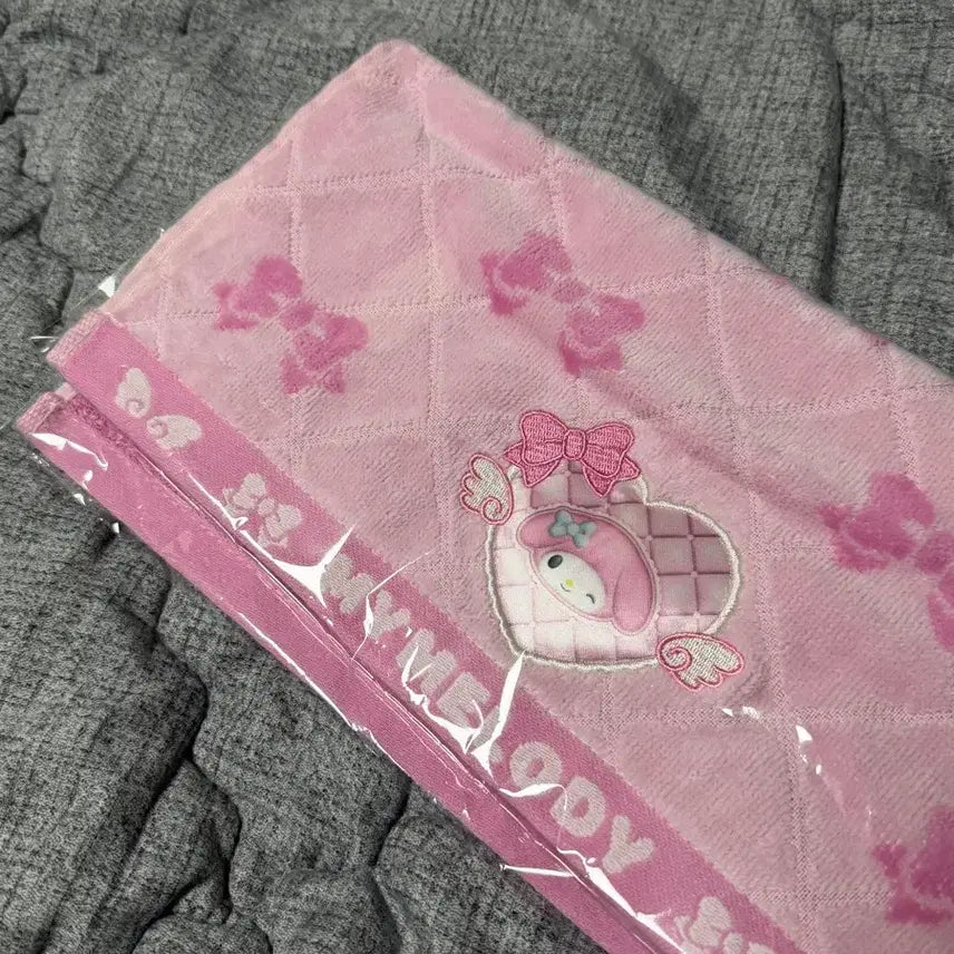 [BUNJANG] Sanrio My Melody Ku Ji Handkerchief / 산리오 마이멜로디 쿠지 손수건