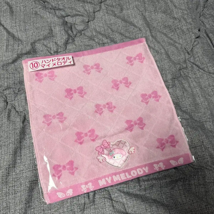 [BUNJANG] Sanrio My Melody Ku Ji Handkerchief / 산리오 마이멜로디 쿠지 손수건