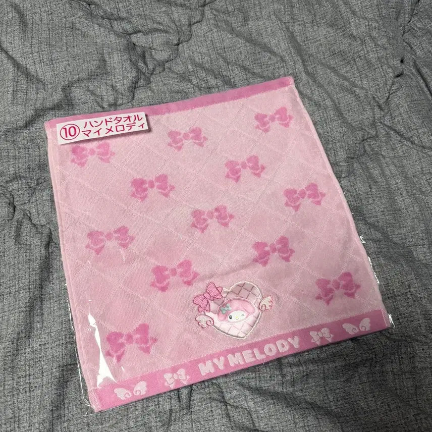 [BUNJANG] Sanrio My Melody Ku Ji Handkerchief / 산리오 마이멜로디 쿠지 손수건