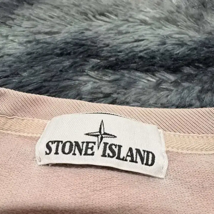 [BUNJANG] Stone Island Crewneck Sweatshirt (Beige, Size L) / [정품/L사이즈]스톤아일랜드 맨투맨